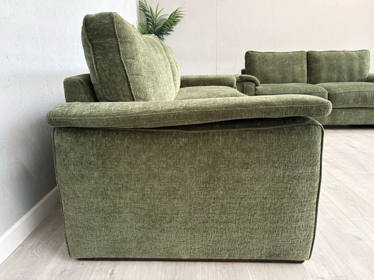 Furniture Village BOXY Fabric 3 + 2 Seater Mini Arm Sofa Set - RRP £3690