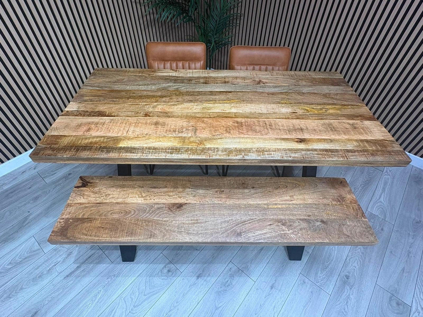 Next Sample - Cuba Mango Wood Dining Set, Different Combinations Available