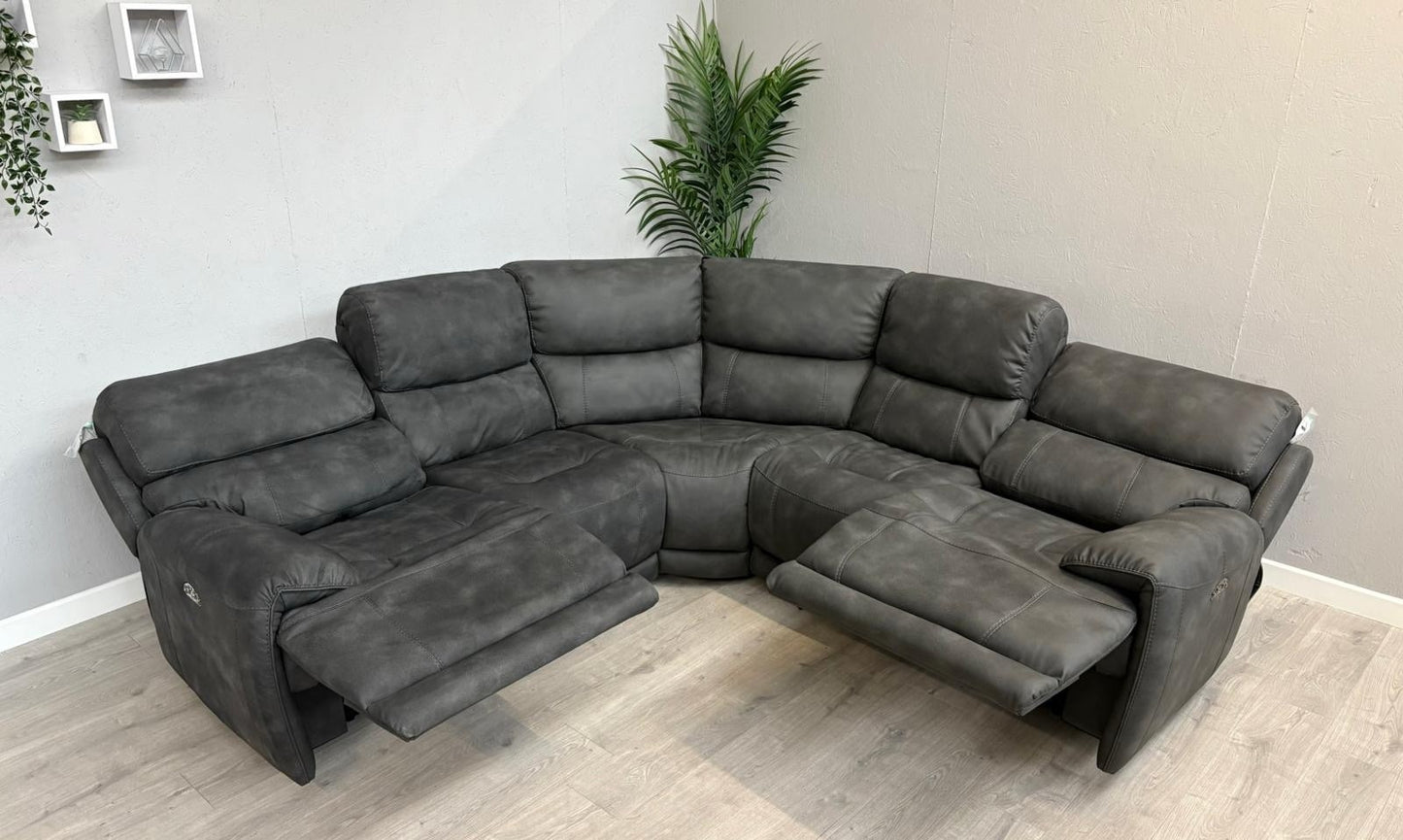 Furniture Village - LINK Fabric Large Power Recliner Corner Sofa - RRP £2,445