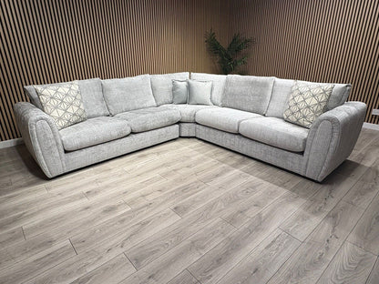 Sofology MARBLE ARCH Style 2 Corner 2 Large Fabric Corner Sofa - RRP £3,599