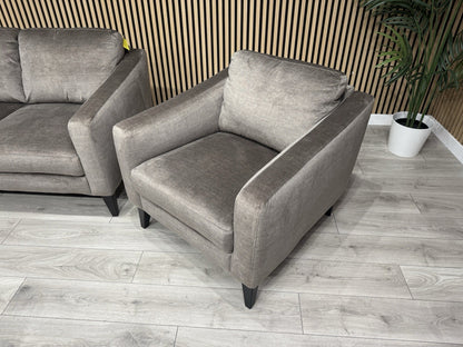 John Lewis BAILEY Style Fabric 2 Seater + Armchair Set - RRP £2590