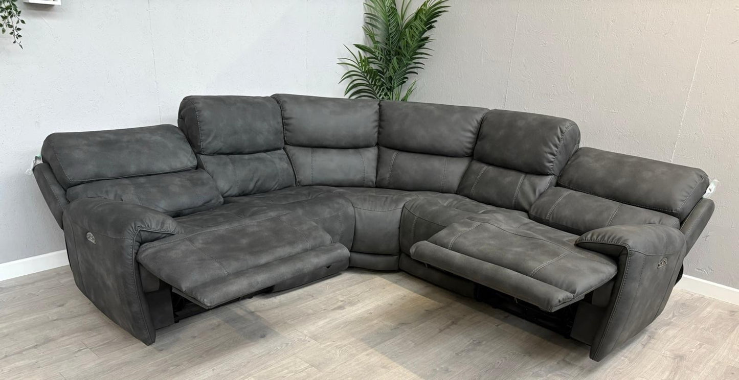 Furniture Village - LINK Fabric Large Power Recliner Corner Sofa - RRP £2,445