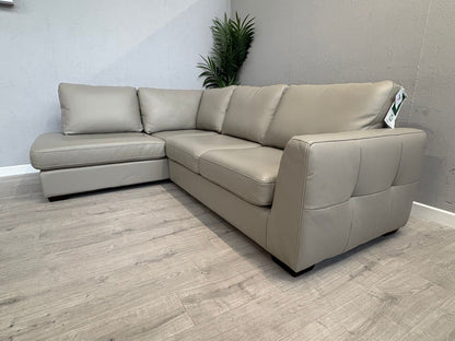 Furniture Village Dinky LHF Leather Corner Chaise End Sofa - RRP £1795