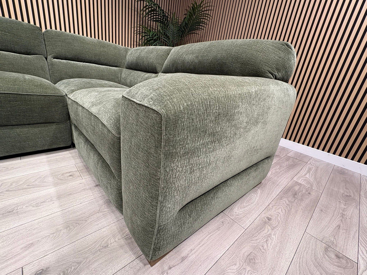 Denver Fabric Modular Corner Sofa ( RHF or LHF ), Dark Sage  - RRP £2399