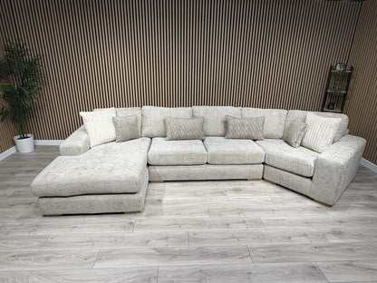 DFS Sample - Pandora LHF Large Chaise Corner Sofa - RRP: £3495