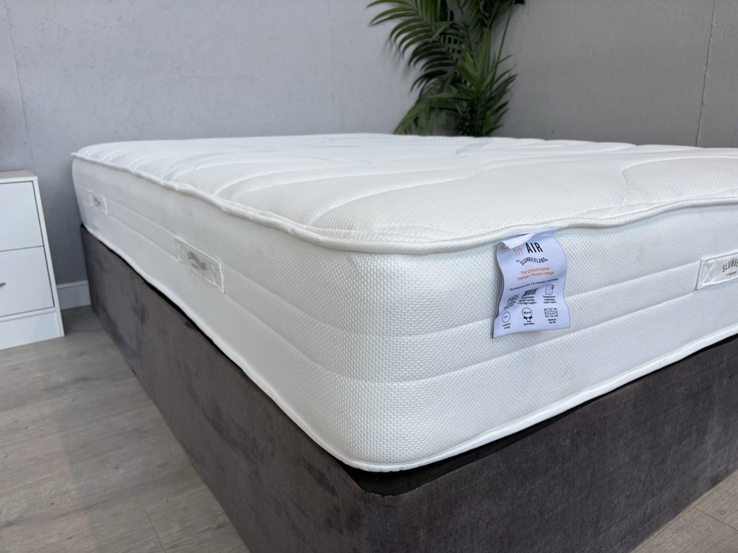 Slumberland AIR 2 Memory 4ft 6 Double Mattress, Firm - RRP £599