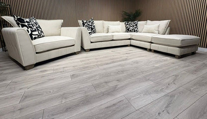 F.V Mariah Style Corner Sofa & Love Chair - Different Combinations Available