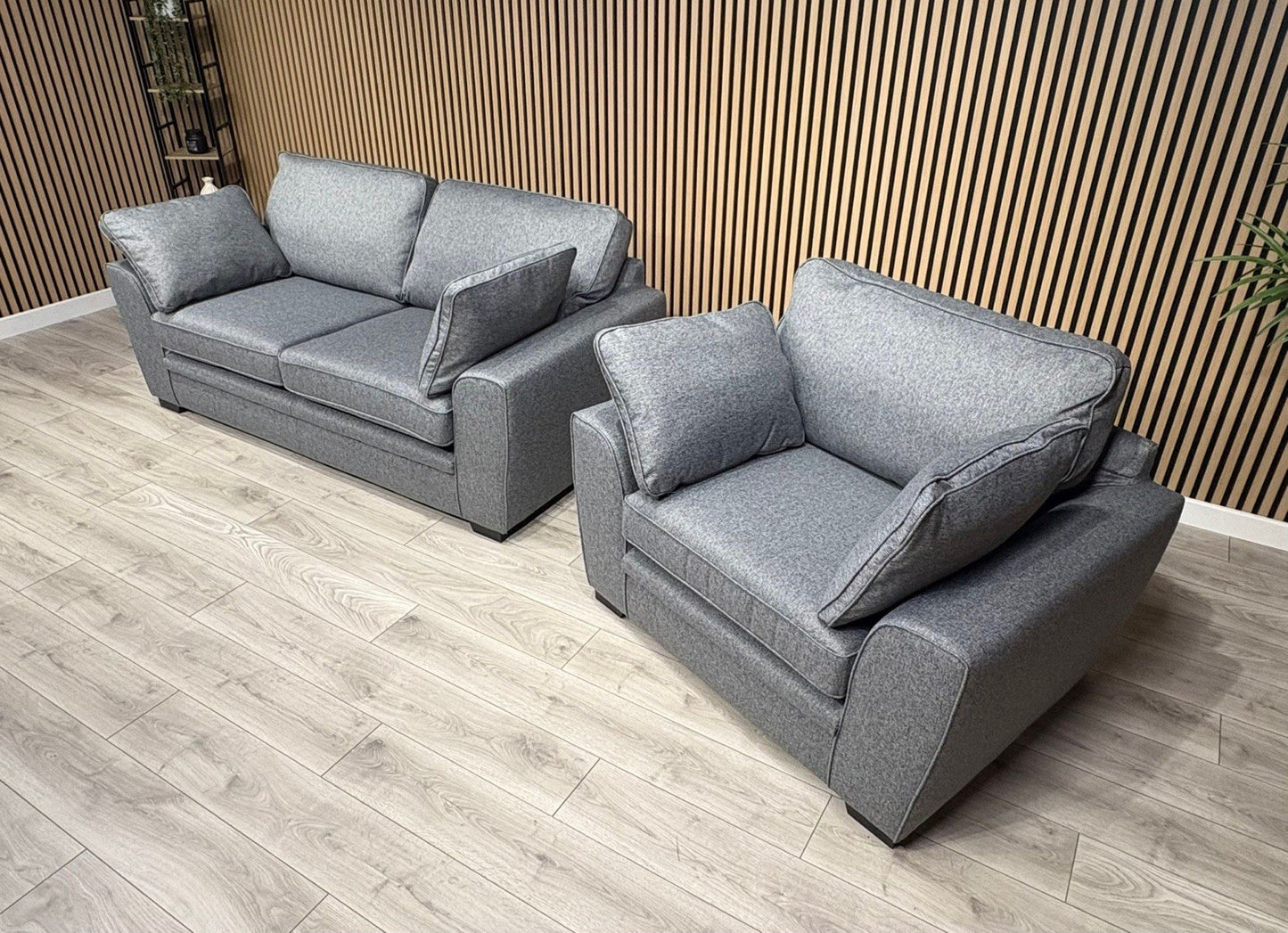 Sofology CHALFONT Fabric 3 Seater Sofa + Armchair Set - RRP £2,499
