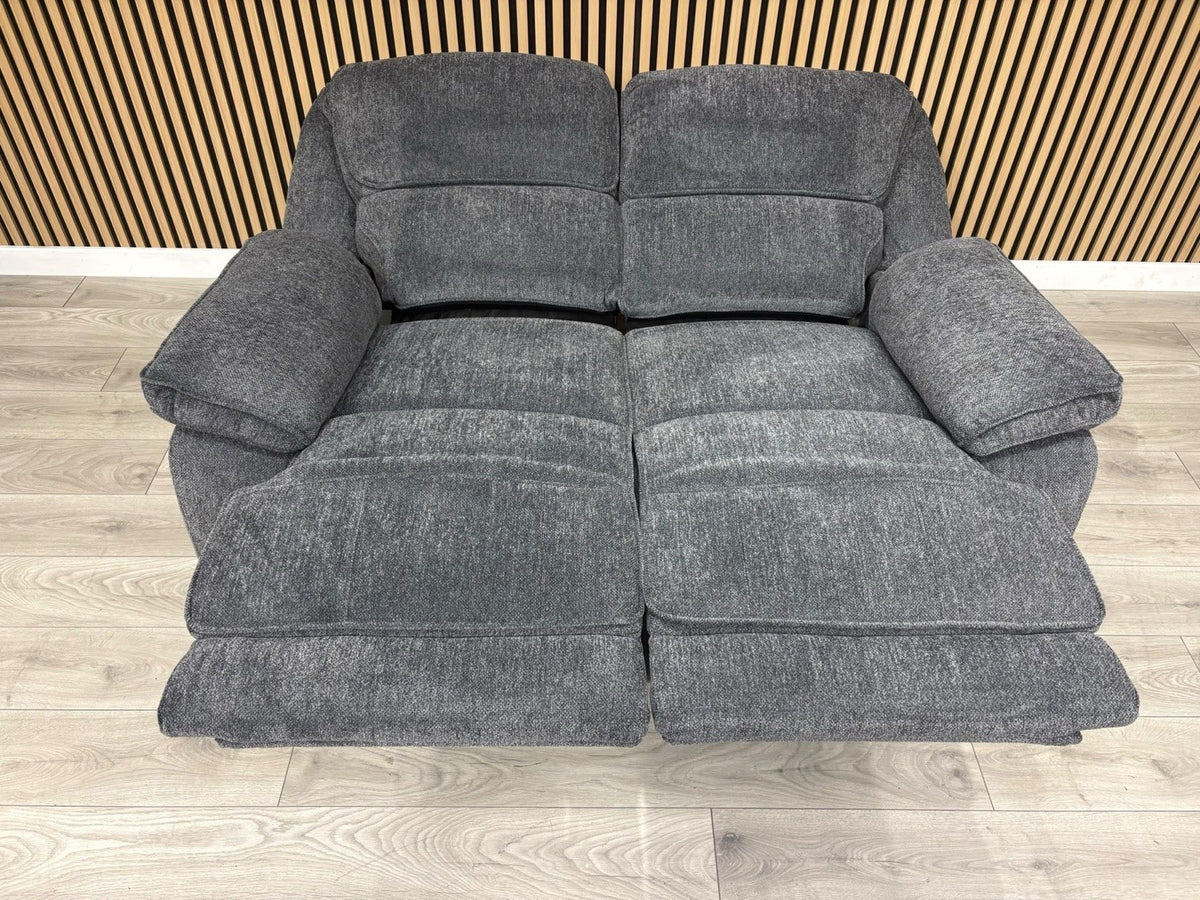 ORLANDO Fabric 2 Seater Power Recliner Sofa - RRP £1599