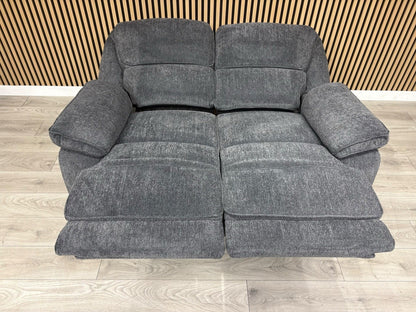 ORLANDO Fabric 2 Seater Power Recliner Sofa - RRP £1599