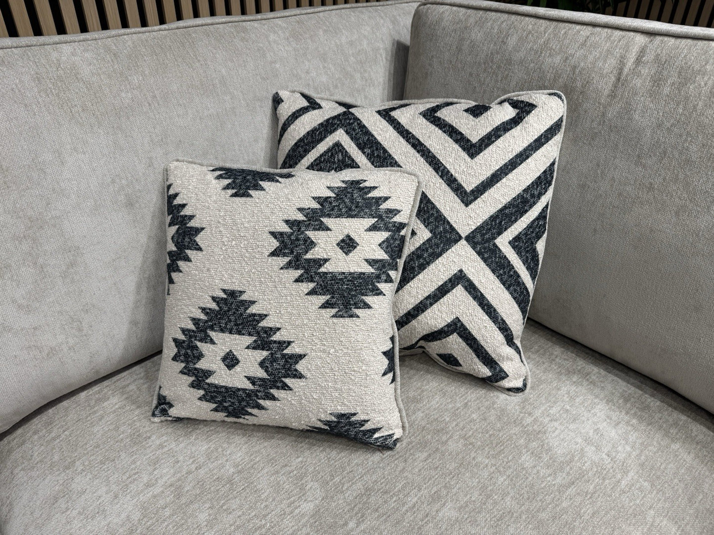 Sofology CAVALLI Style Fabric Open Chaise Corner Sofa + Footstool RRP £5398 Made To Order