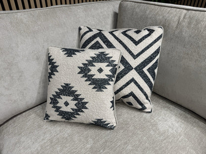 Sofology CAVALLI Style Fabric Open Chaise Corner Sofa + Footstool RRP £5398 Made To Order