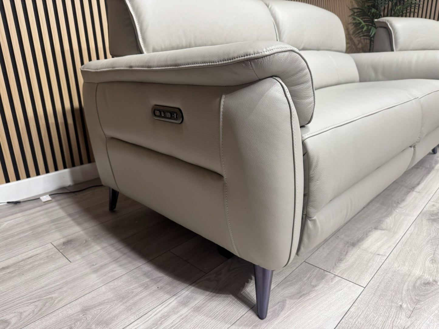 Furniture Village JUDE Style Leather 3 + 2 Seater Power Sofa Set - RRP £4,690