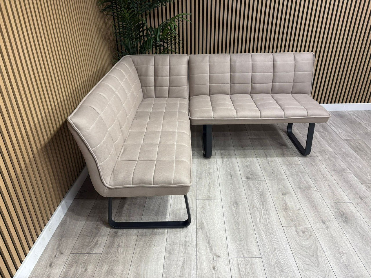 Furniture Village- LIMA Fabric Corner Bench Set, RRP: £1299