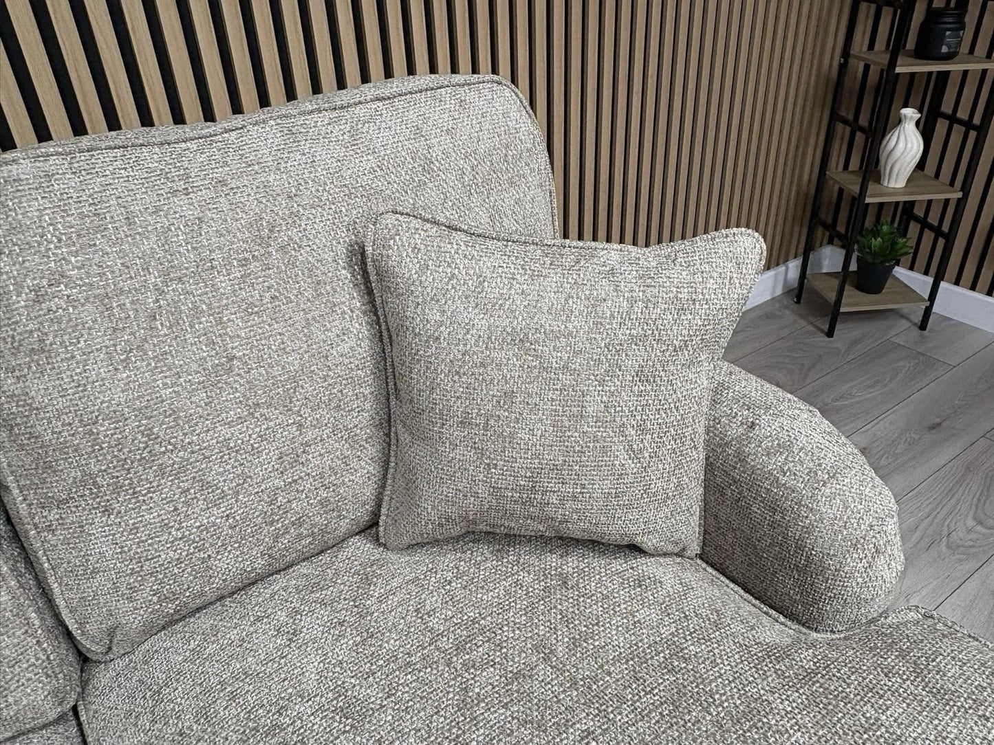 Laura Ashley LYNDEN Style Fabric 3 Seater RHF Chaise Corner Sofa - RRP £2625