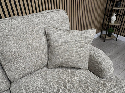 Laura Ashley LYNDEN Style Fabric 3 Seater RHF Chaise Corner Sofa - RRP £2625