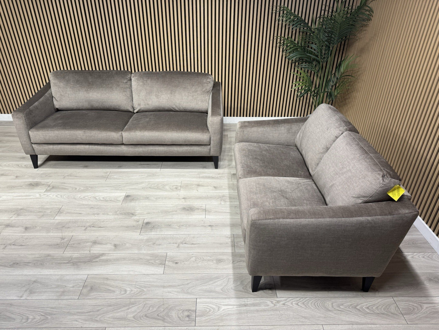 John Lewis BAILEY Style Fabric 3 Seater + 2 Seater Sofa Set, Stone - RRP £2,978