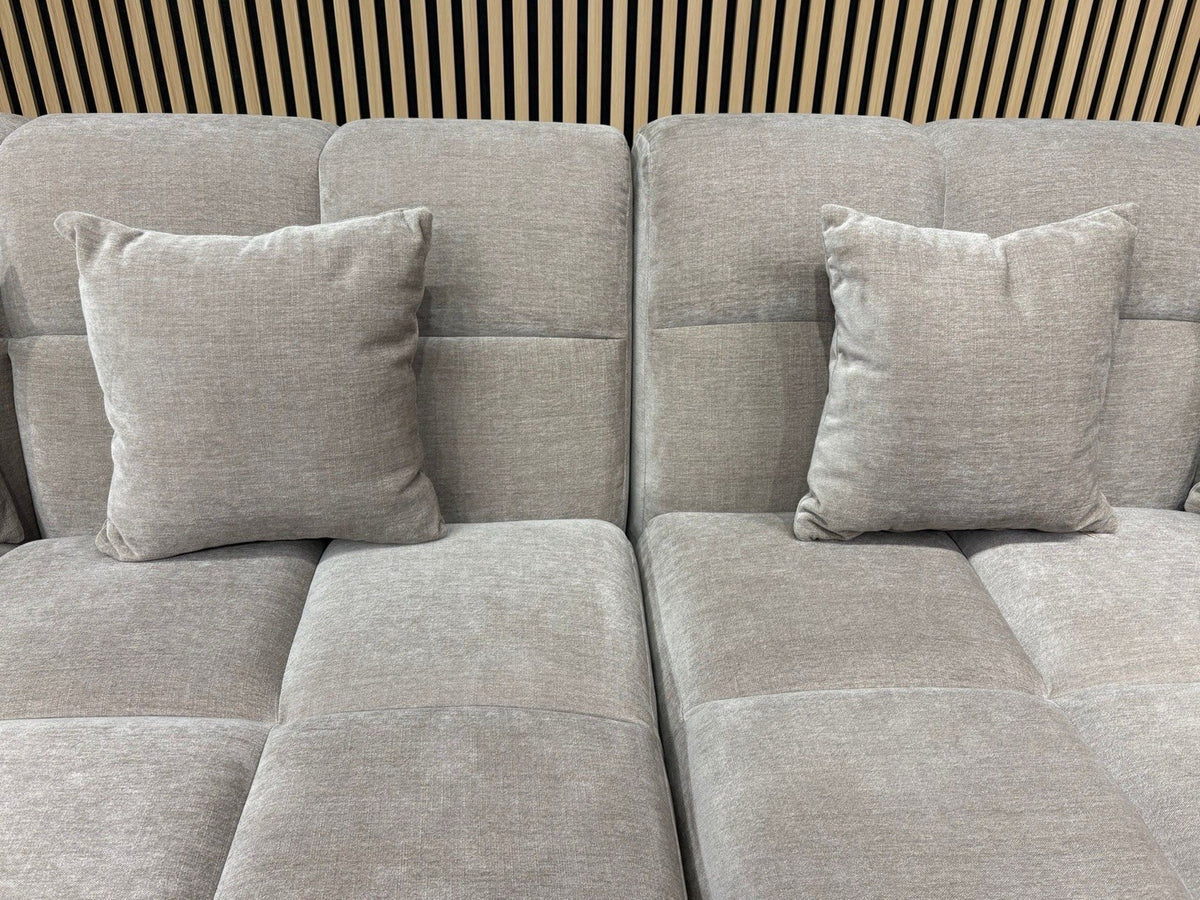 EVE CLOUD Large Fabric 3 Seater LHF Chaise Corner Sofa - RRP £2,299