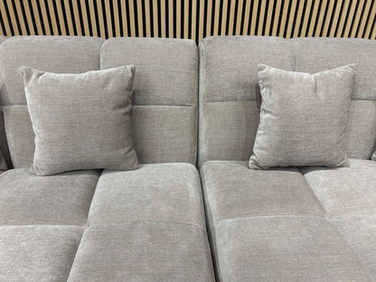 EVE CLOUD Large Fabric 3 Seater LHF Chaise Corner Sofa - RRP £2,299