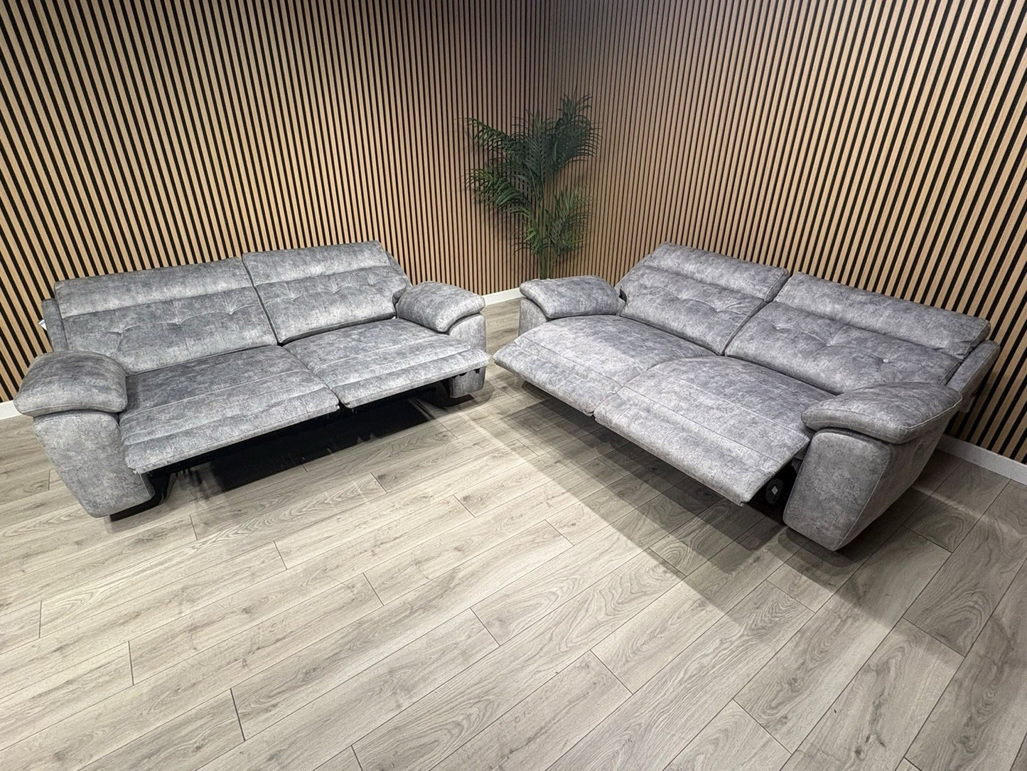 SCS Belford 3+3 Seater Power Recliner Sofa Set with Head Tilt - RRP £2698
