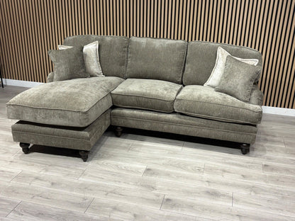 Laura Ashley HERITAGE Style Fabric 3 Seater Chaise Sofa - RRP £2,800