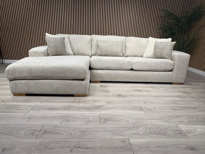 DFS Sample Pandora LHF Large 3 Seater Chaise Sofa - RRP: £3295