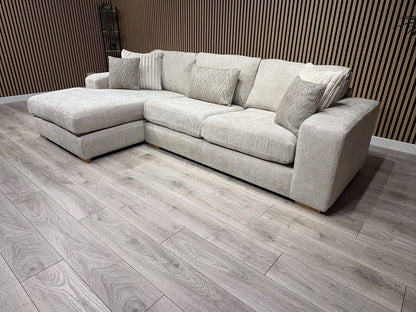 DFS Sample Pandora LHF Large 3 Seater Chaise Sofa - RRP: £3295