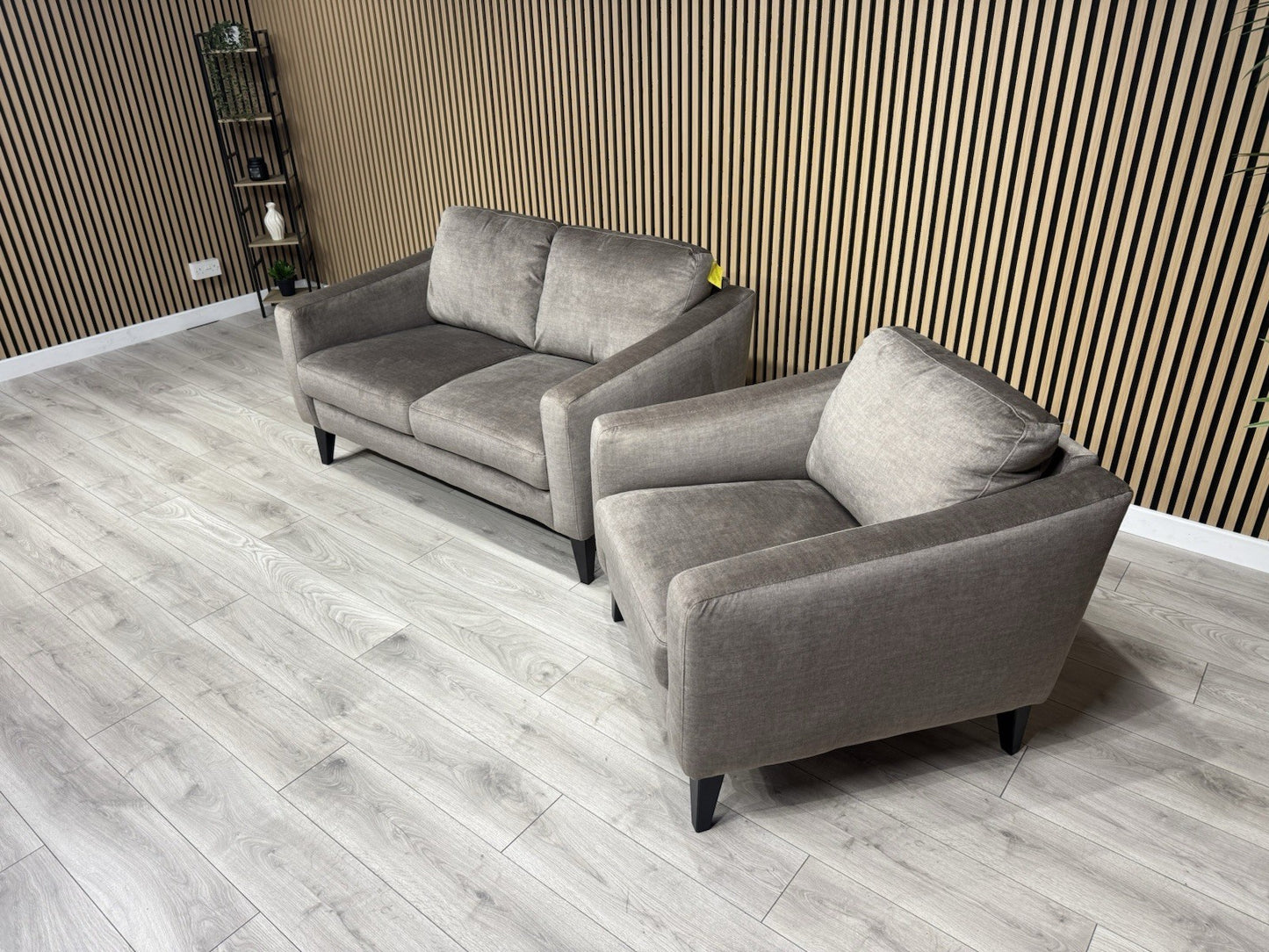 John Lewis BAILEY Style Fabric 2 Seater + Armchair Set - RRP £2590