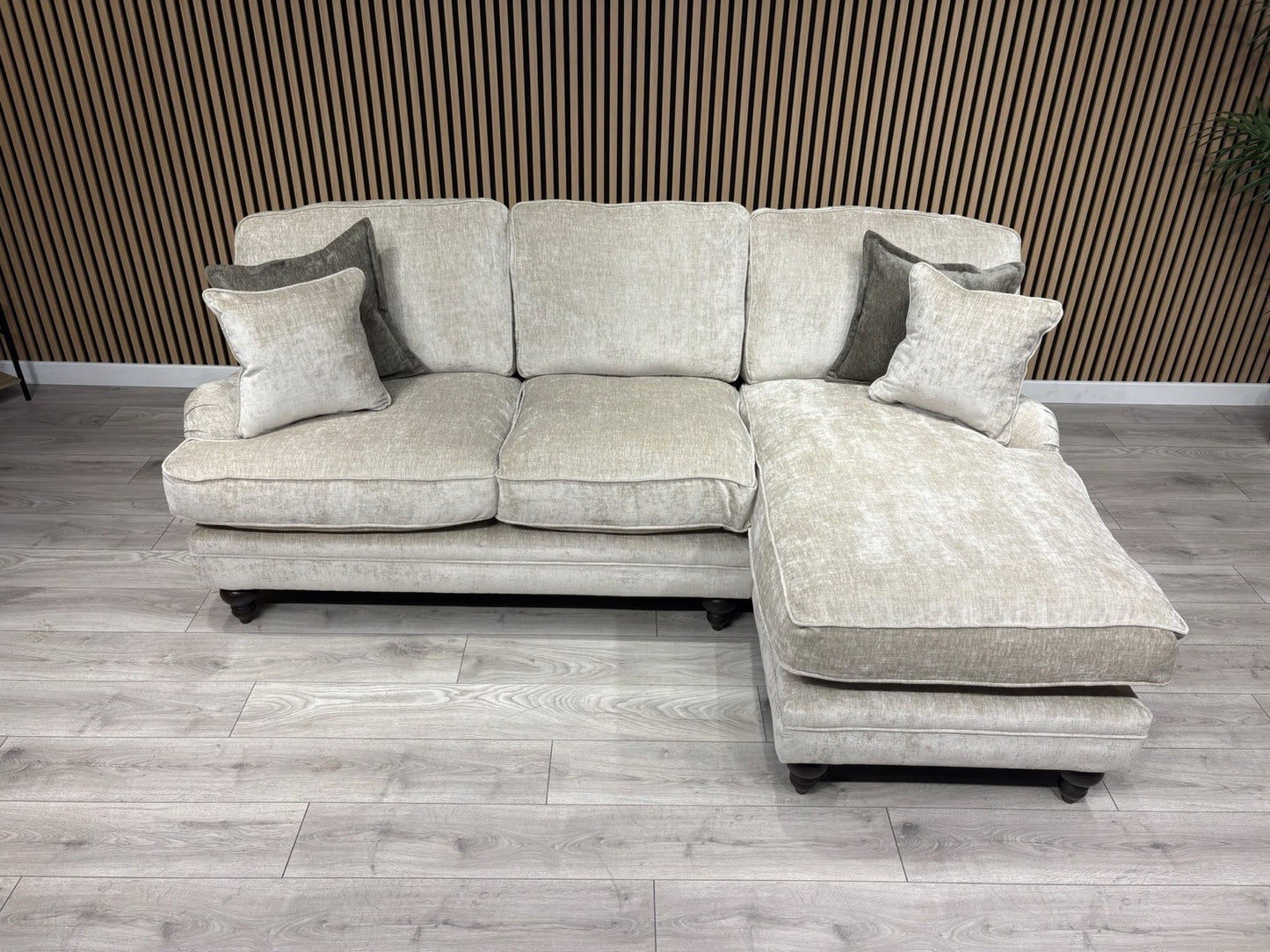 Laura Ashley HERITAGE Style Fabric 3 Seater Chaise Sofa - RRP £2,800