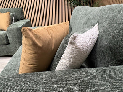 DFS Sample Enzo Fabric 4 Seater Sofa + Love Chair Set RRP £2799