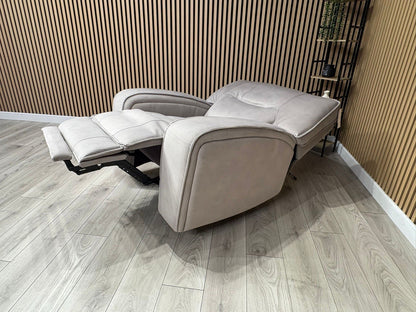 DFS - EXCALIBUR Fabric Power Recliner Armchair - RRP £1,299