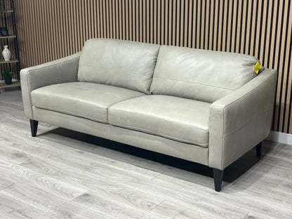 John Lewis BAILEY Style 3 Seater Leather Sofa RRP £2395