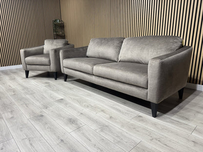 John Lewis BAILEY Style Fabric 3 Seater + Armchair Set - RRP £2995
