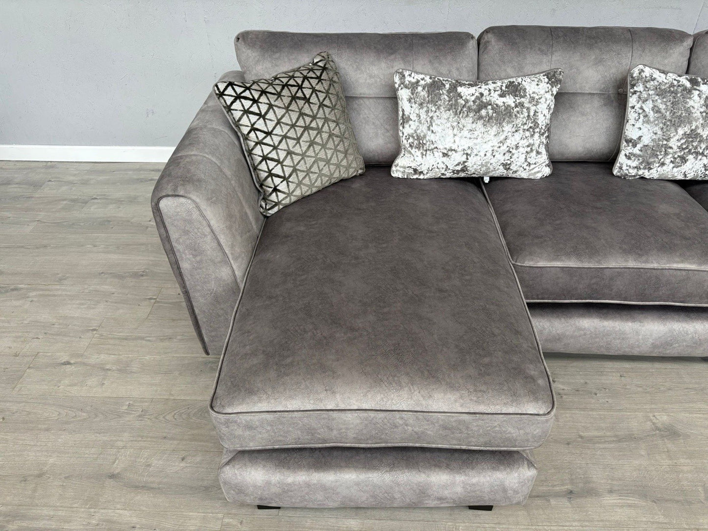 Furniture Village MARIAH Fabric LHF Chaise Corner Sofa + Armchair - RRP £4,140