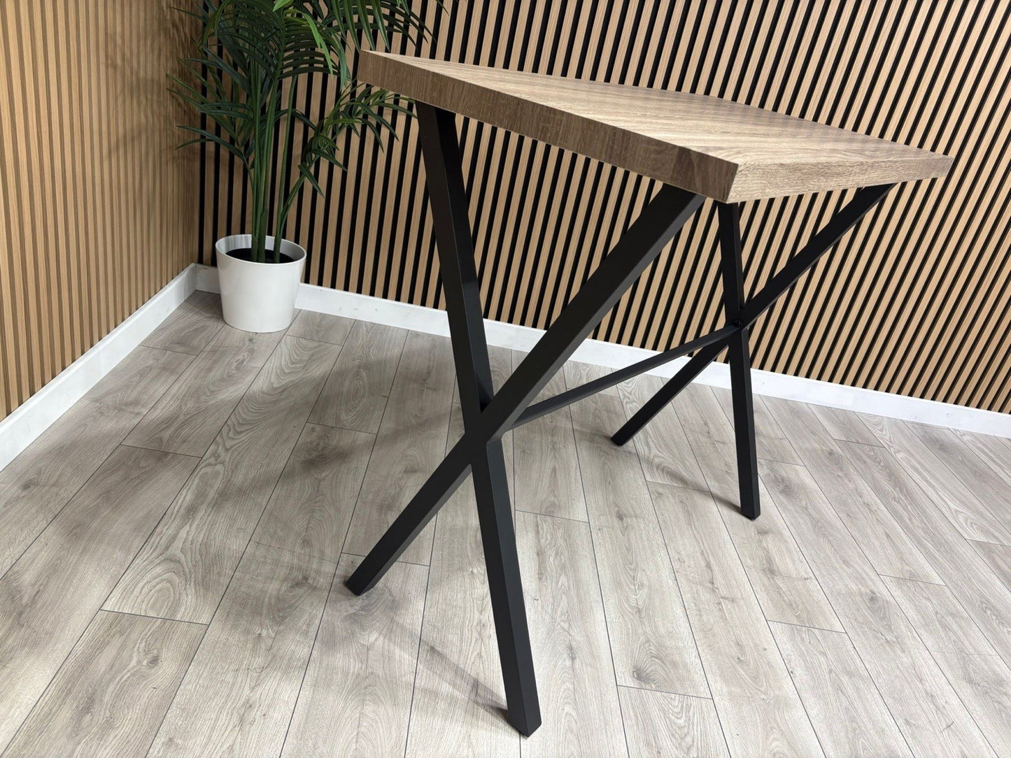 NEXT Sample - RIGA Industrial Breakfast Bar Table  - RRP £599
