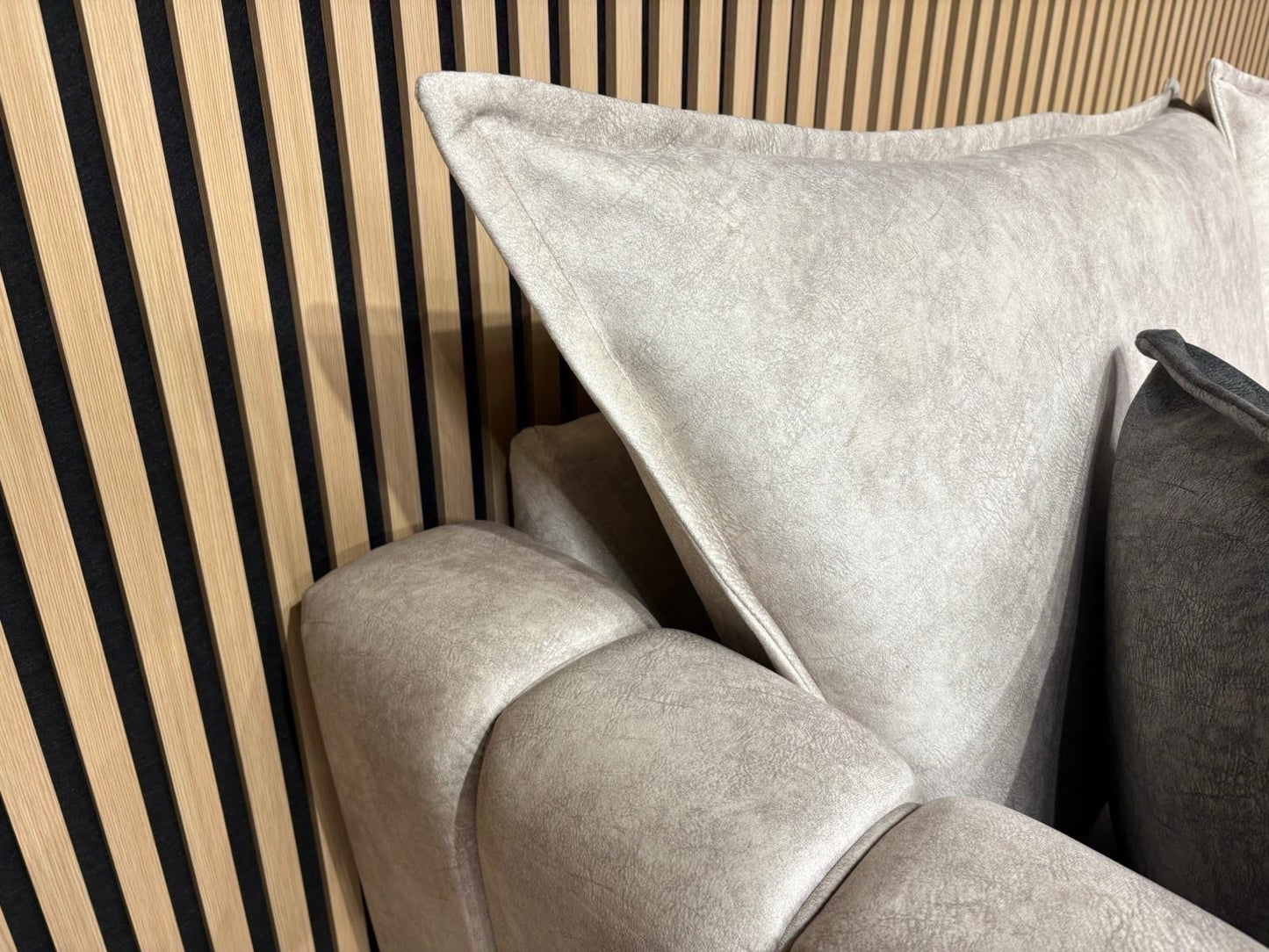 DFS - Cherished Style 3 + 2 Seater Sofa Set, Formal Back, Oatmeal - RRP £2,598