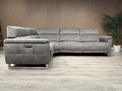 Furniture Village MOET Fabric 2 Corner 2 Power Recliner Sofa RRP £3295