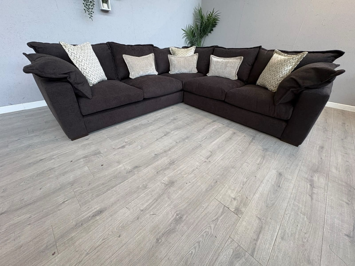 SCS Lennox Fabric Large Corner Sofa ( 2 Corner 2 ) - RRP £3879