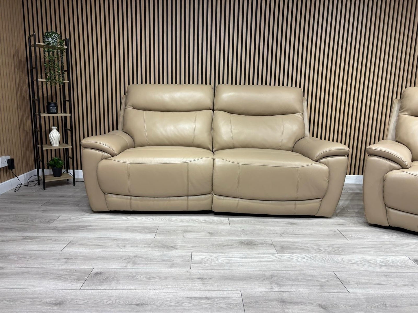 Furniture Village SLOANE Leather 3 Seater Power Recliner Sofa - RRP £1,395