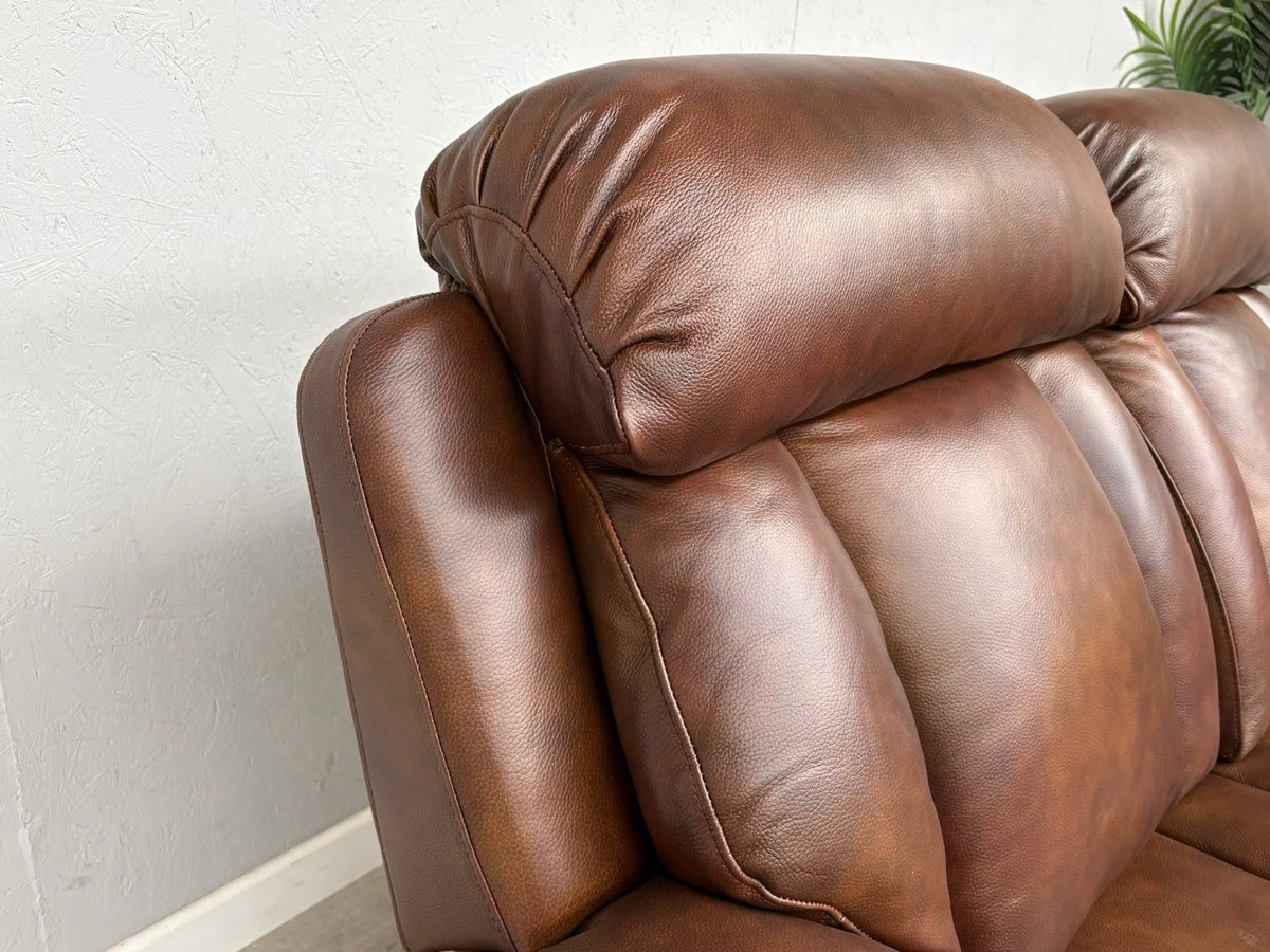 DFS Bravado Leather 2+2 Seater Power Recliner Sofa Set - RRP £3798