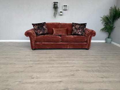 Victoria Fabric 4 Seater Sofa - RRP £2299