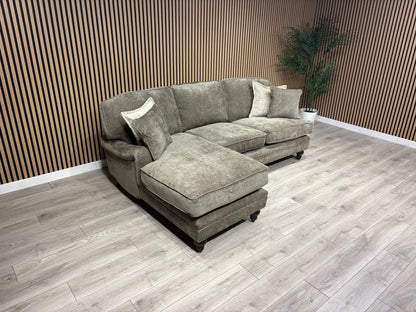 Laura Ashley HERITAGE Style Fabric 3 Seater Chaise Sofa - RRP £2,800
