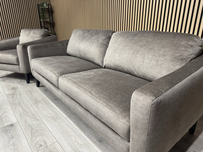 John Lewis BAILEY Style Fabric 3 Seater + Armchair Set - RRP £2995