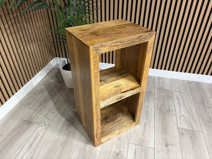 NEXT Sample - Cuba Mango Wood Small Display Cabinet - RRP: £495