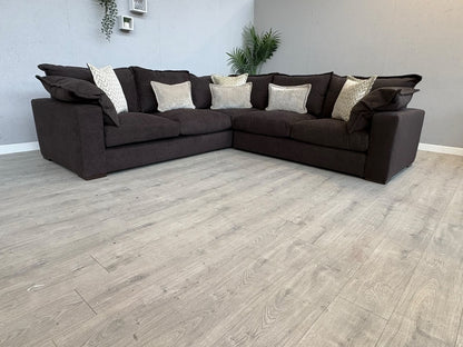 SCS Lennox Fabric Large Corner Sofa ( 2 Corner 2 ) - RRP £3879