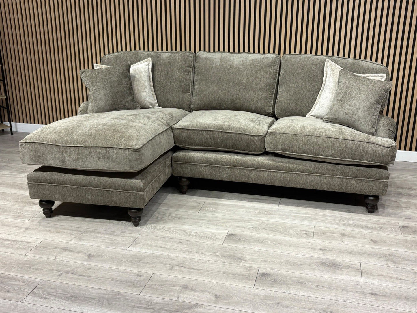 Laura Ashley HERITAGE Style Fabric 3 Seater Chaise Sofa - RRP £2,800