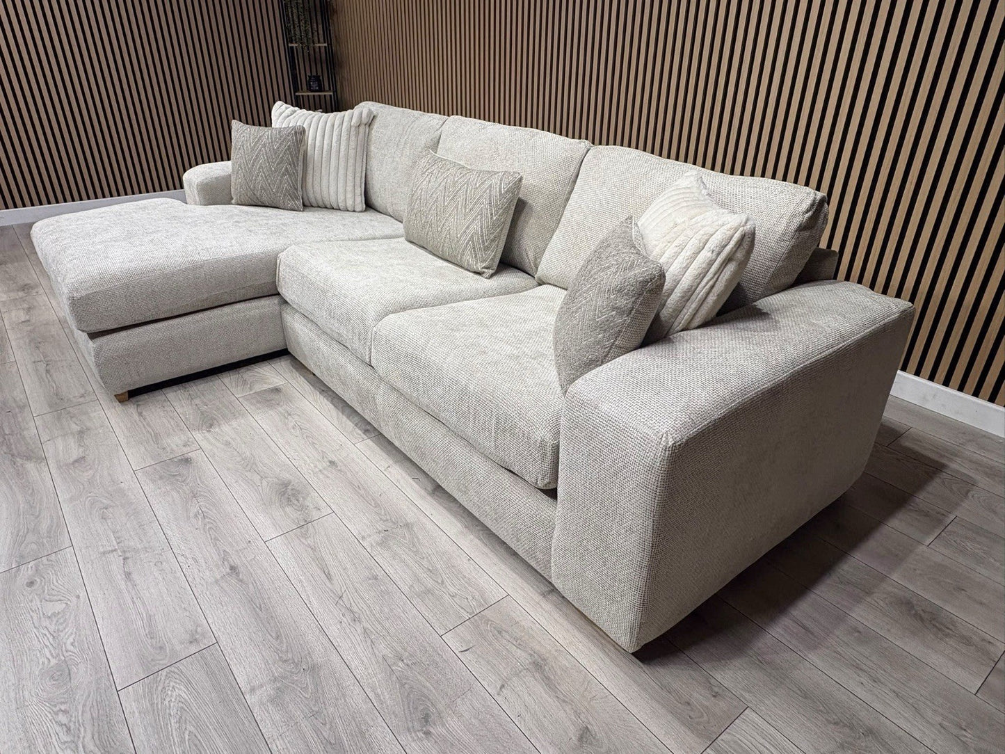 DFS Sample Pandora LHF Large 3 Seater Chaise Sofa - RRP: £3295