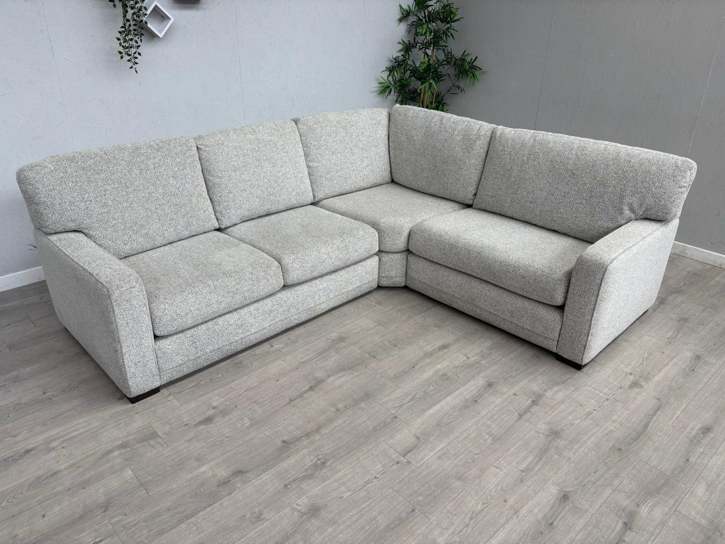Furniture Village Fabric RHF Corner Sofa - RRP £2,295