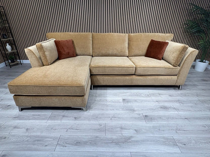 Furniture Village SASHA Fabric Large LHF Chaise Corner Sofa - RRP £3,295