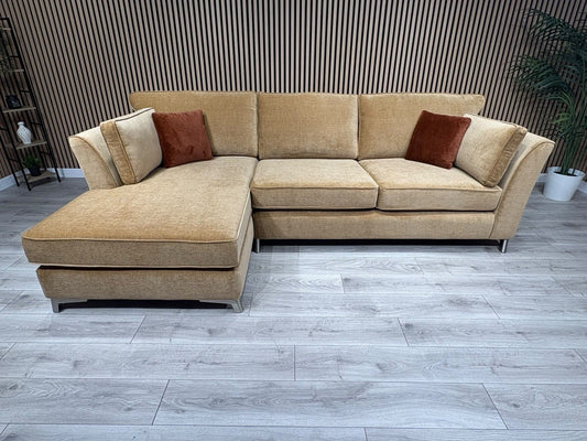 Furniture Village SASHA Fabric Large LHF Chaise Corner Sofa - RRP £3,295